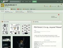 Tablet Screenshot of kelly-broflovski-11.deviantart.com