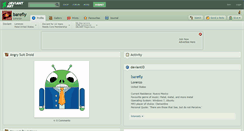 Desktop Screenshot of barefly.deviantart.com