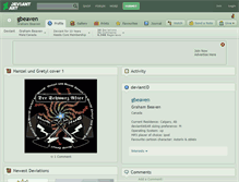 Tablet Screenshot of gbeaven.deviantart.com