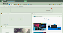 Desktop Screenshot of engelium.deviantart.com