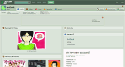Desktop Screenshot of le-chick.deviantart.com