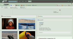 Desktop Screenshot of nirgeiger.deviantart.com