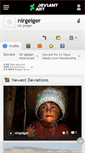 Mobile Screenshot of nirgeiger.deviantart.com