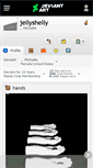 Mobile Screenshot of jellyshelly.deviantart.com