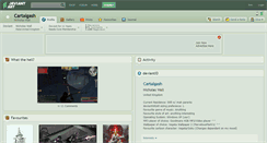 Desktop Screenshot of cartalgash.deviantart.com
