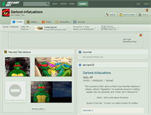 Tablet Screenshot of darkest-infatuations.deviantart.com