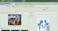 Desktop Screenshot of mylittlebadzerg.deviantart.com