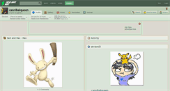 Desktop Screenshot of cannibalqueen.deviantart.com
