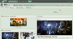Desktop Screenshot of benlo.deviantart.com