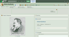 Desktop Screenshot of dostoevskysmouse.deviantart.com