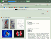 Tablet Screenshot of besuniikchan.deviantart.com