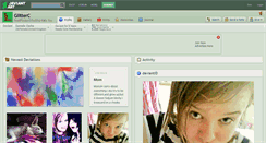 Desktop Screenshot of glitterc.deviantart.com
