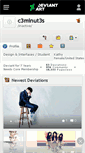 Mobile Screenshot of c3minut3s.deviantart.com