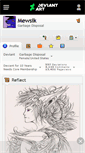 Mobile Screenshot of mewsik.deviantart.com