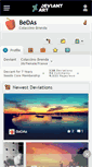 Mobile Screenshot of bedas.deviantart.com