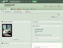 Tablet Screenshot of portakalli-parfe.deviantart.com