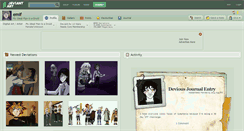 Desktop Screenshot of emif.deviantart.com