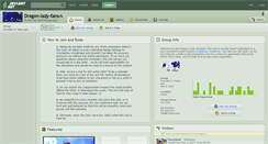 Desktop Screenshot of dragon-lady-fans.deviantart.com