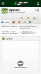 Mobile Screenshot of jigokuko.deviantart.com