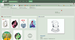Desktop Screenshot of mayamity.deviantart.com