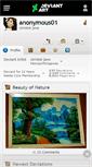 Mobile Screenshot of anonymous01.deviantart.com