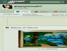 Tablet Screenshot of anonymous01.deviantart.com
