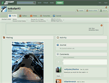 Tablet Screenshot of keikofan93.deviantart.com