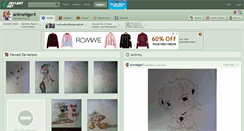Desktop Screenshot of animetigerx.deviantart.com