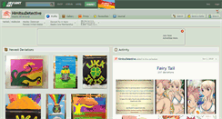Desktop Screenshot of himitsudetective.deviantart.com