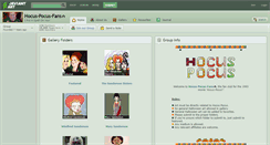 Desktop Screenshot of hocus-pocus-fans.deviantart.com