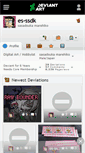 Mobile Screenshot of es-ssdk.deviantart.com