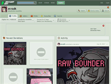 Tablet Screenshot of es-ssdk.deviantart.com