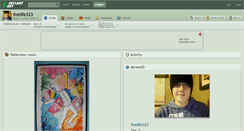 Desktop Screenshot of livelife323.deviantart.com