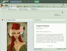 Tablet Screenshot of jisel.deviantart.com