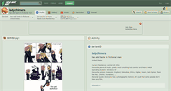 Desktop Screenshot of ladychimera.deviantart.com
