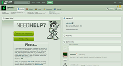 Desktop Screenshot of devart.deviantart.com
