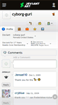 Mobile Screenshot of cyborg-gurl.deviantart.com