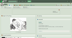 Desktop Screenshot of katjen.deviantart.com