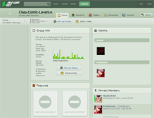 Tablet Screenshot of class-comic-lovers.deviantart.com