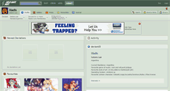 Desktop Screenshot of liladis.deviantart.com