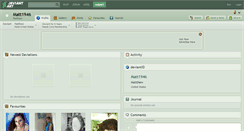 Desktop Screenshot of matt1946.deviantart.com