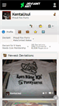 Mobile Screenshot of kentausui.deviantart.com