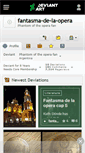Mobile Screenshot of fantasma-de-la-opera.deviantart.com
