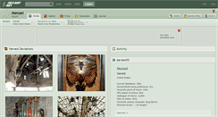 Desktop Screenshot of menzel.deviantart.com