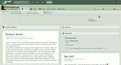 Desktop Screenshot of elf-buttercup.deviantart.com