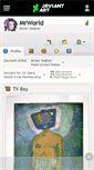Mobile Screenshot of mrworld.deviantart.com