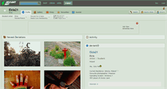 Desktop Screenshot of elcia21.deviantart.com