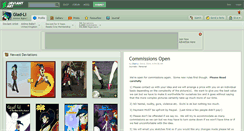 Desktop Screenshot of glad-li.deviantart.com