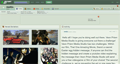 Desktop Screenshot of imarea.deviantart.com