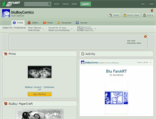 Tablet Screenshot of bluboycomics.deviantart.com